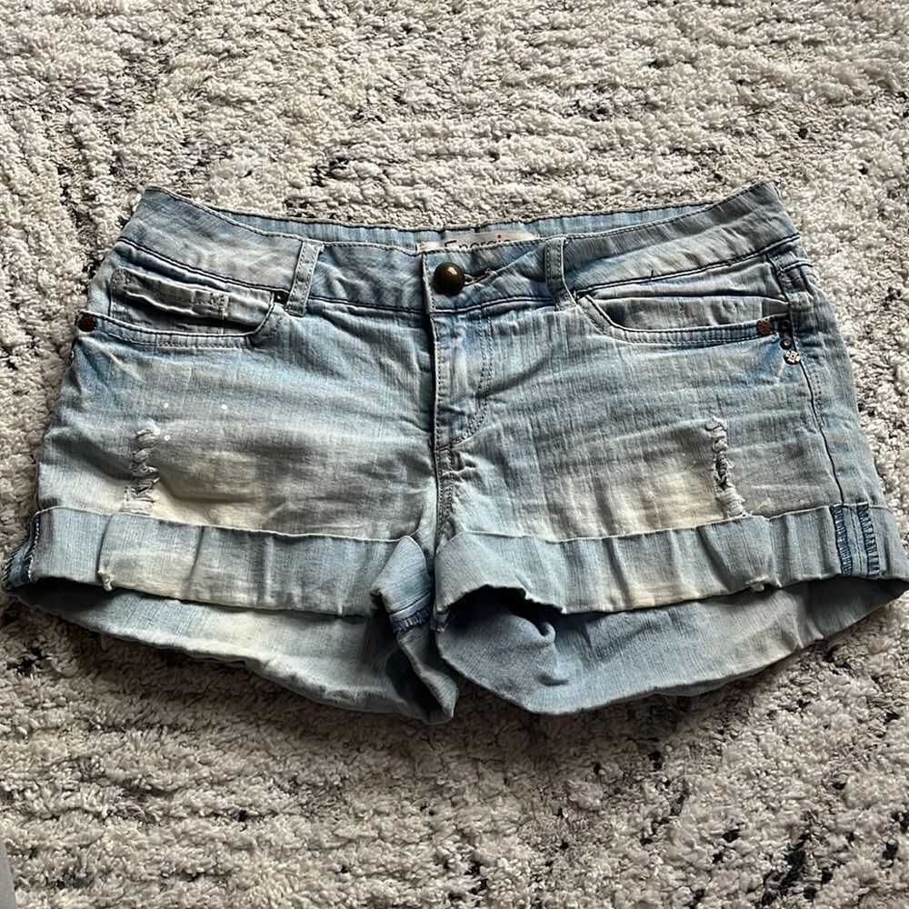 Blue jeans- junior size 9 Jean shorts